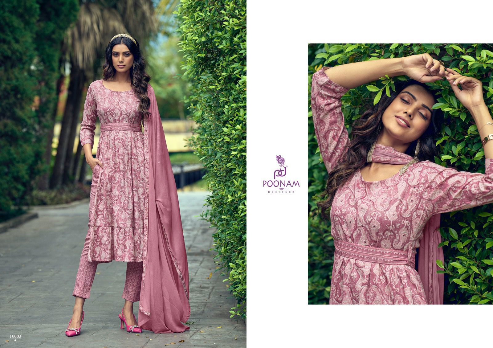 Poonam Rivaaz Party Wear Wholesale Printed Readymade Salwar Suits Catalog